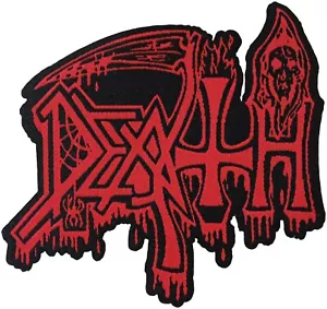 DEATH - Logo Cut Out Patch - 8,7 cm x 9,8 cm - 168480 - Bild 1 von 1