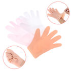 1 Pairs Reusable Moisturizing Silicone Gloves Gel Cracked Hands Care SPA Glo N8