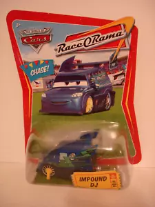 Disney Pixar The World of Cars Race O Rama IMPOUND DJ Diecast Toy Car - Picture 1 of 10