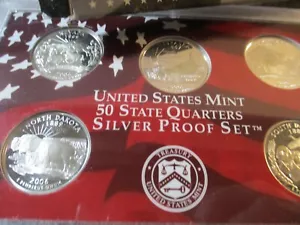 2006-S SILVER PROOF QUARTER SET OGP MM - Picture 1 of 3