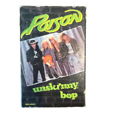 Poison Unskinny Bop Cassette Single 1990 Tested