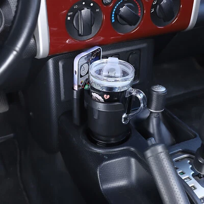 Insert Car Phone Holder Cup Holder Drink Bottle Fit For Toyota FJ Cruiser 07-21 - Image 1 of 4