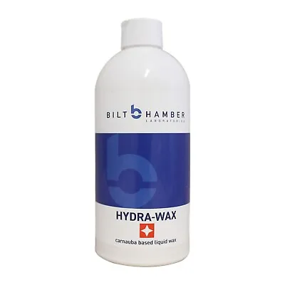Bilt Hamber Hydra-Wax Carnauba Based Liquid Wax With App-Pad & MF Cloth - 500ml • 35.90€
