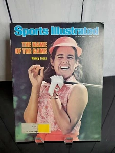 10 de julio de 1978 SPORTS ILLUSTRATED Nancy López Golf con la cara risa - Imagen 1 de 9