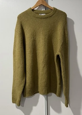 Zara Men’s Gold Fleece Long Sleeve Sweater Size XL - Image 1 of 4