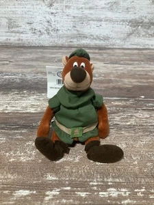 Vintage Disney Store Little John Robin Hood Mini Bean Bag Plush 8” With Tags - Picture 1 of 12