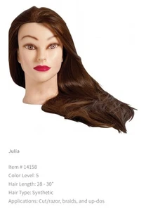 Mariannas Puppe Kopf Miss Julia - Bild 1 von 4