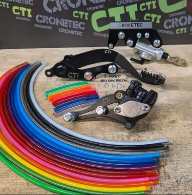 Kit de freno hidráulico trasero CTI PERNO ON AND GO - 88-02 Yamaha Blaster YFS 200 Foto 1 de 4