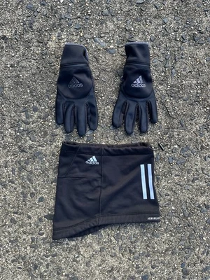 (Usado) Adidas Máscara + Guantes ”Aeroready” Lote Invierno (esquí snowboard nieve fría) Foto 1 de 4