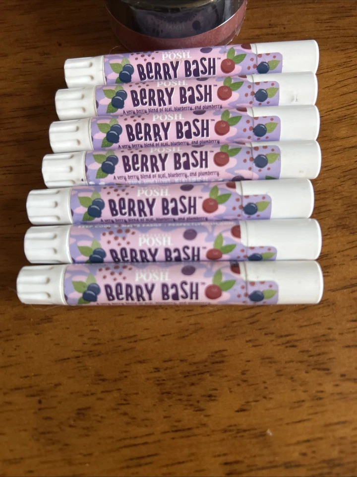 Juego de 7 bálsamos labiales Perfectly Posh Berry Bash Foto 1 de 1