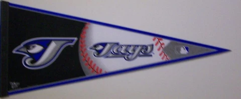 Toronto Blue Jays MLB Felt Pennant Brand New Full Size 12 X 30" Cover