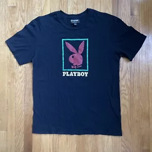 Playboy Pacsun Mens Large L Black Shirt Graphic Bunny Logo - Picture 1 of 6
