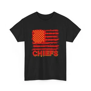 American Football T-Shirt | Football Shirt | Chiefs Kansas City tee - Picture 1 of 10