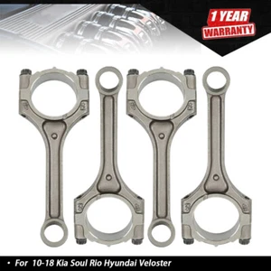 For 10-18 Kia Soul Rio Hyundai Veloster 1.6L 4x Connecting Rod 23510-2B010 - Picture 1 of 9
