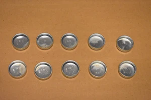 10 Steel 1 1/4" Expansion Cup Engine Freeze Plug Ford AMC Chrysler GM TARNISHED - Bild 1 von 4