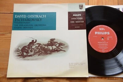 DAVID OISTRACH Violinkonzert TSCHAIKOWSKY Ormandy  10'' EP Philips 610305 VR - Bild 1 von 4