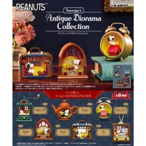 Re-ment PEANUTS Snoopy Antique Diorama Collection Figure Complete set of 6 types - Picture 1 of 1