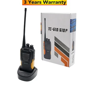 HYT TC-610 TC610 UHF Radio 5W 16 Channel Two Way 2-way Radio UHF Walkie Talkie - Picture 1 of 8