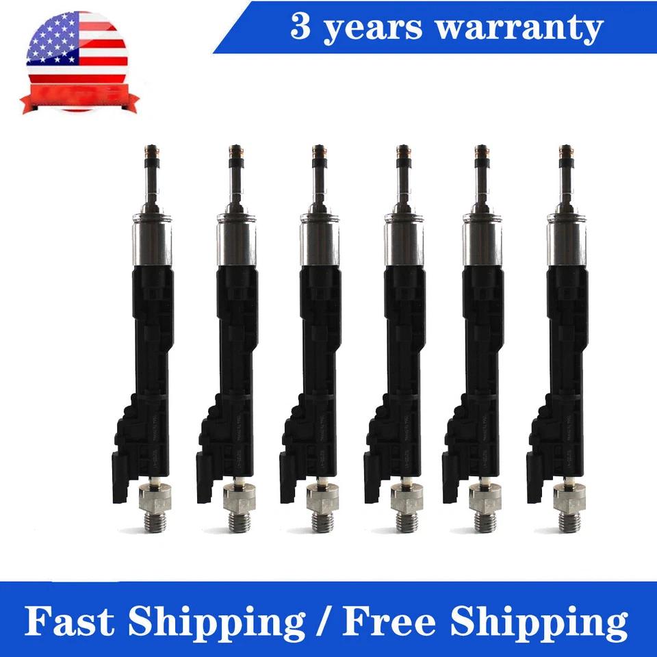 Inyector de combustible 4 piezas FJ1178 13647639994 0261500172 BMW X1 X3 X5 X6 228i 428i Foto 1 de 4