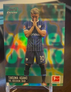 2021-22 Stadium Club Chrome Green/Yellow Electric Charge TAKUMA ASANO #32/75 - Picture 1 of 1