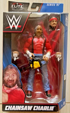 Mattel WWE Elite Series 97 CHAINSAW CHARLIE  NEW 8+ Cover