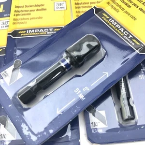 LOT OF 5 IRWIN IMPACT SOCKET ADAPTER 3/8" 9.5mm PART #1837572 - Picture 1 of 4