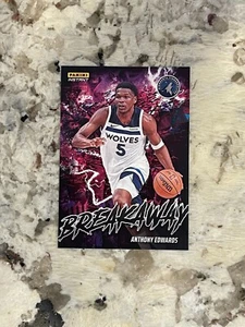 2024-25 Panini Instant Anthony Edwards Breakaway /1355 - Picture 1 of 2