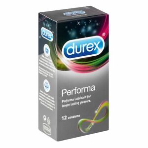 Durex Performa Condoms Extended Pleasure Longer Lasting Pleasure x12 24 36 48 96