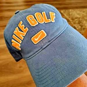Gorra Nike Golf 3D Logotipo Swoosh Sombrero Azul Unisex Nuevo S/M - Imagen 1 de 3