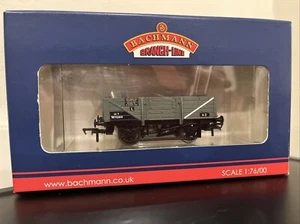 Bachmann 37-079B China Clay Wagon (OO Gauge) BR Grey Boxed New - Picture 1 of 4