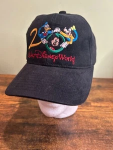 Walt Disney World 2000 Millennium Hat Cap Celebrate The Future Hand In Hand - Picture 1 of 9