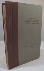 Bound Collection of 1940s Booklets - Short Language Glossaries by The War Office - Picture 1 of 5