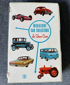 Vintage Mattel Miniature Car Collector's 12 Car Show Case #5010 - 1966 - NO CARS - Picture 1 of 8