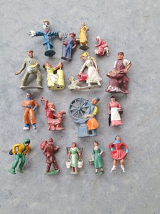 barclay vintage lead figures