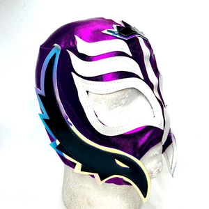 Maglione King Mysterio Phantom bambino taglia Lucha maschera vestibilità spandex viola e nero - Foto 1 di 4