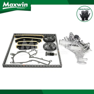 Timing Chain Kit Water Pump Fit Mercedes-Benz E320 E500 CL500 CLK55 AMG S430 - Image 1 of 4