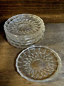 Set Of 6 VAL SAINT LAMBERT VSL COASTER SET IN THE BALMORAL PATTERN - Picture 1 of 6