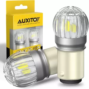 1157 LED Bulb White, 400% Brighter 1:1 Size, 7528 2057 2357 BAY15D LED Lights fo - Picture 1 of 12