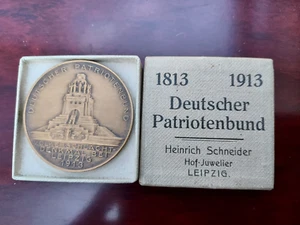Medaillie Deutscher Patriotenbund 1813 1913 in Originalschachtel - Bild 1 von 2
