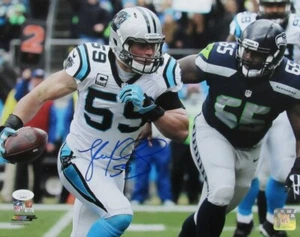 Luke Kuechly Signed 11x14 Photo Carolina Panthers JSA 186128 - Picture 1 of 3