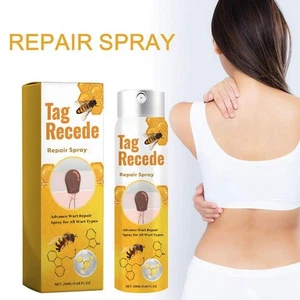 Tag Receede spray de abeja, veneno de abeja eliminación de verrugas cuidado spray 20ML B7W0 - Imagen 1 de 11