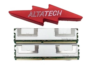 HP 466440-B21 8GB FBD PC2-5300 2x4GB LP DR Memory Kit 2x 466636-061 - Picture 1 of 8
