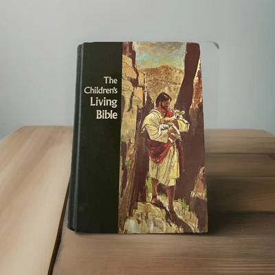 Vtg The Childrens Living Bible Tyndall 1978 Illustrated Map Christian Religion — 第 1/4 张图片