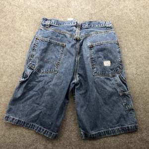 Levis Shorts Herren 32 blau Denim Carpenter Workwear Utility Taschen Jeansjorts - Bild 1 von 9