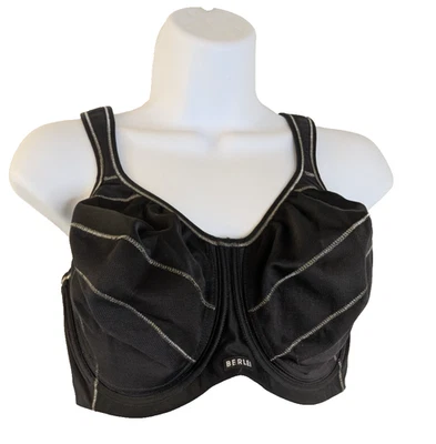 Berlei, Women's Sports Bra, Black, Size 18G/40G - Image 1 of 4