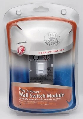 RadioShack Home Automation Plug 'n Power Wall Switch Module 61-3005 NEW - Image 1 of 3