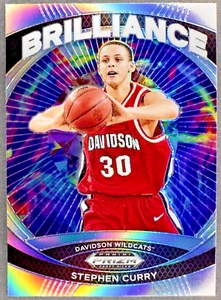 Selecciones de draft Stephen Curry 2024 Prizm Brilliance Silver Prizm - Imagen 1 de 2