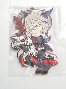 Portachiavi Fate Grand Order Lancer Artoria Pendragon Alter Singolarità 4° Gomma - Foto 1 di 2