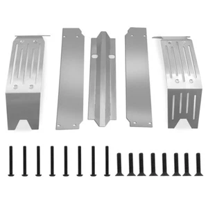 For Traxxas X-Maxx XMAXX Stainless Steel Chassis Armor Complete 5pcs Skid Plate - Picture 1 of 6