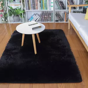 Merelax Soft Modern Indoor Shaggy Area Rug for Bedroom Livingroom Dorm Kids Room - Picture 1 of 12